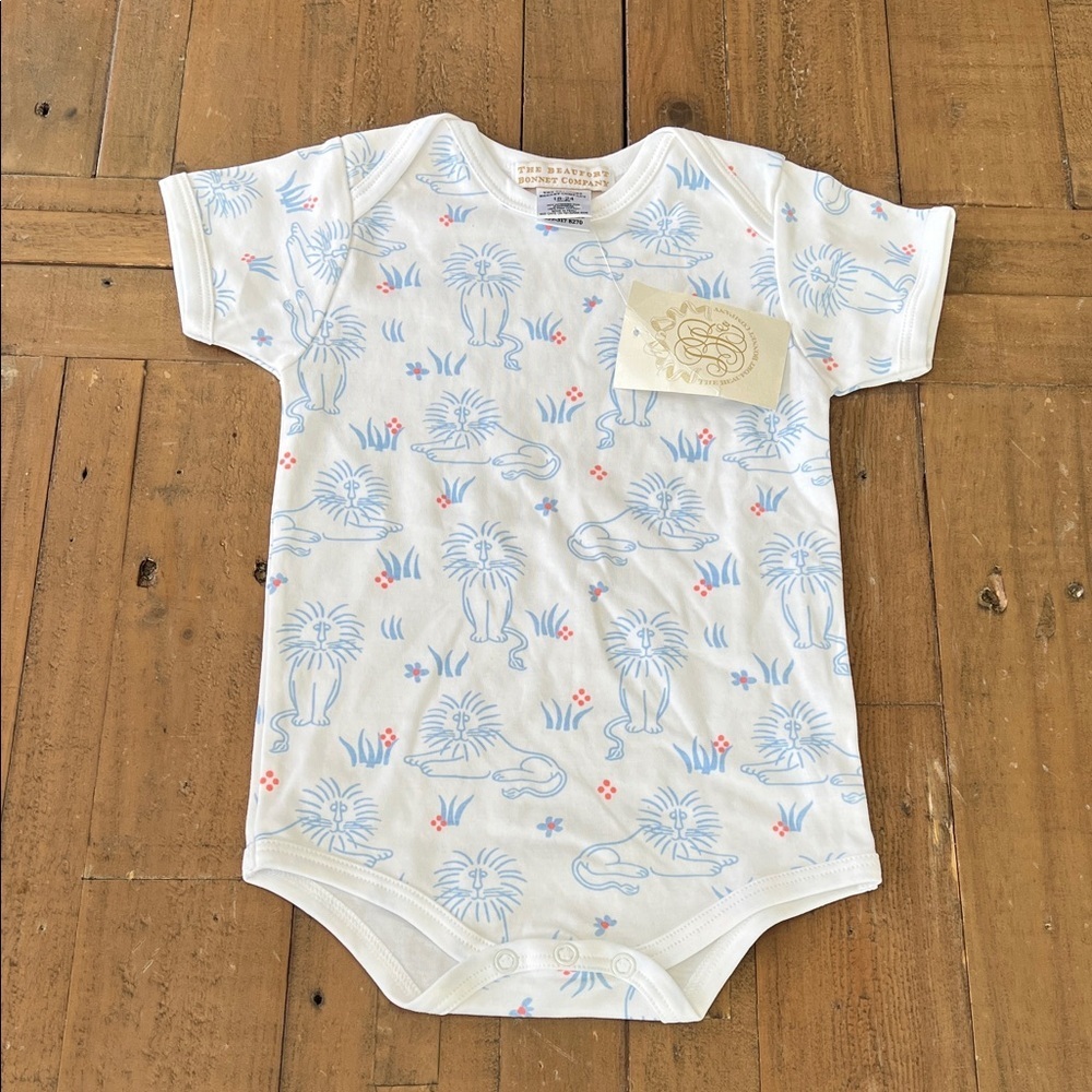 The Beaufort bonnet company Walt lion around short sleeve tee 18-24 months nwt